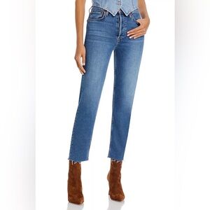 32.  Re/done 70s Stove Pipe Jeans